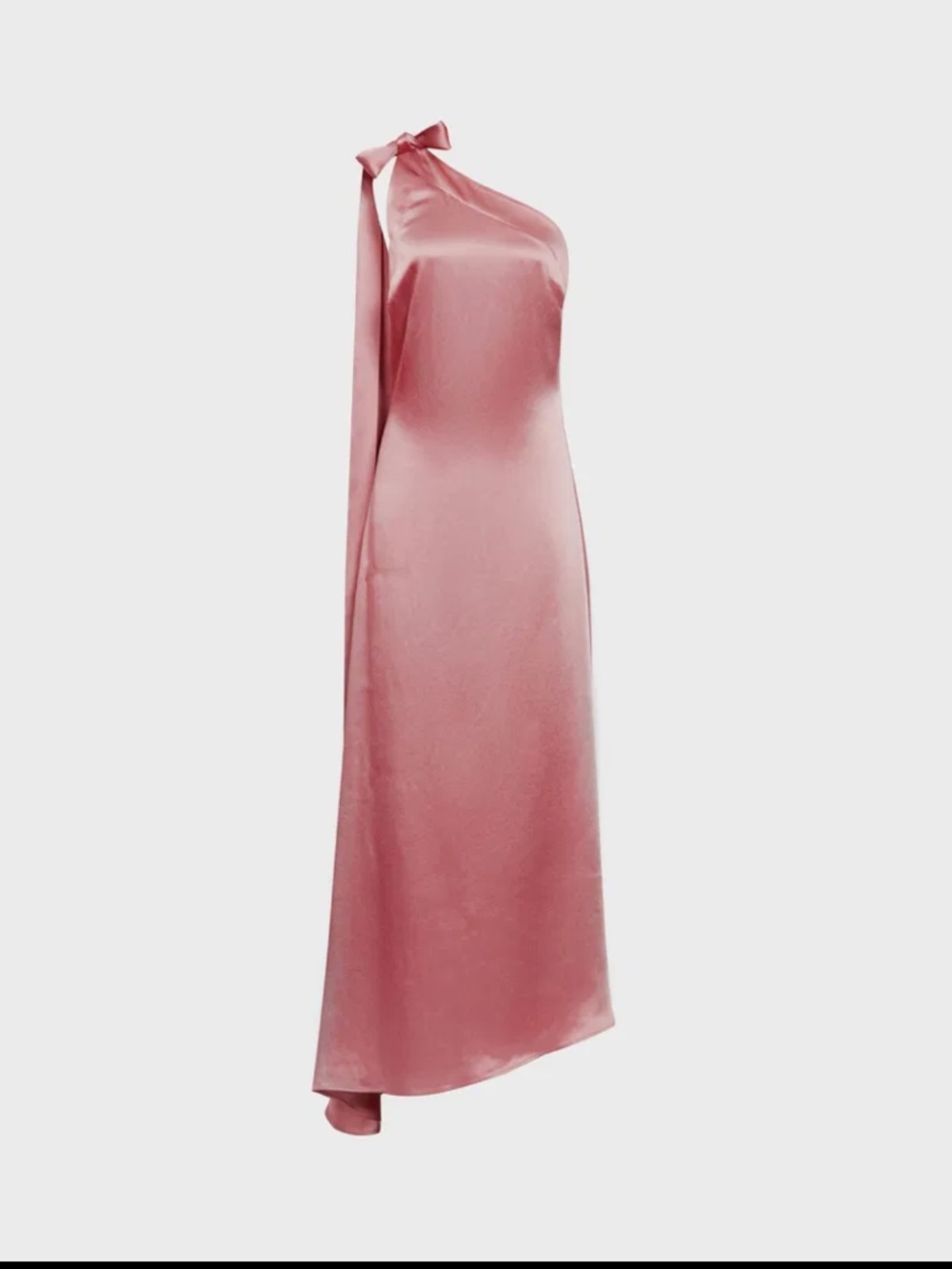 Reiss Delphine One Shoulder Asymmetric Maxi Dress